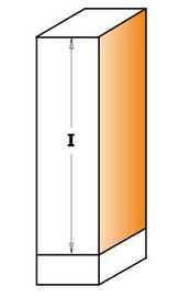 CMT Frez spiralny z dolnym łożyskiem fi 12,7 mm S 12,7 mm POZYTYW 191.507.11B