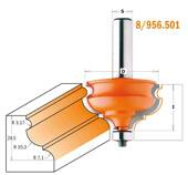 CMT Frez trzpieniowy kształtowy + łożysko fi 47,5mm trzpień 12,7mm 856.501.11