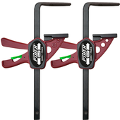 PIHER Ścisk stolarski do szyn prowadnic Quick P52106 22cm zacisk 60kg 2szt