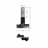 CMT Wiertło puszkowe sednik XTREME fi 26mm trzpień 10mm HM RH Z2+2 369.260.41