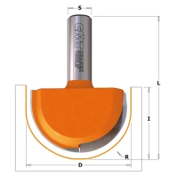 CMT Frez do korytek i czasz fi 50,8x69,8 mm S=12,7 R=25,4 Z2 RH 814.990.11