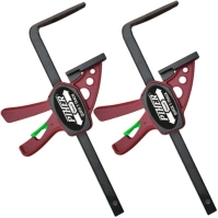 PIHER Ścisk szybki jednoręczny automat P52105 2 sztuki QUICK 15cm do szyny