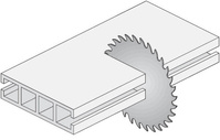 CMT Piła tarcza do aluminium plastiku 250x30 mm 80Z cienka ITK 276.250.80M