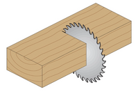 CMT Piła do drewna cięcie poprzeczne 165x30 mm 40Z 292.165.40M