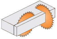 CMT Piła tarcza diamentowa 125x22,23 mm 7Z do cementu MDF G-K 236.125.07