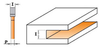 CMT Ostrze piłkowe HM 47,6x2,4 do freza piłkowego I=2,4 D=47,6 822.324.11