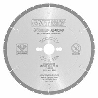 CMT Piła tarcza uniwersalna multimateriałowa 250x30 mm 36Z 235.250.36M