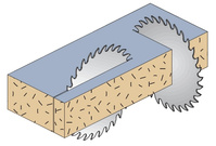 CMT Piła chromowana wyciszona 300x30 mm 96Z 285.696.12M
