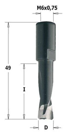 CMT Frez do Domino Festool  DF500 wysoka jakość 380.100.11 D=10 I=28 L=49