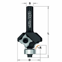 CMT Frez na płytki zaokrąglający fi 27x57,7 mm R=2 S=8 Z2 RH 661.020.41