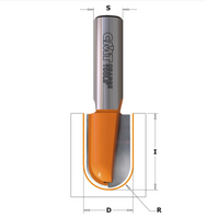 CMT Frez do korytek i czasz fi 3,2x50,8 mm S=8 R=1,6 Z2 RH 914.032.11