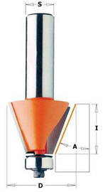 CMT Frez do ukosowania fi 22,2x54,9 mm S=6,35 A=25 Z2 RH 836.190.11