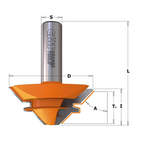 CMT Frez do połączeń kątowych 45° fi 70x69,9 mm S=12,7 mm Z2 RH 855.503.11