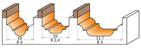 CMT Frez profilowy fi 19x53 mm S6,35 R2,4 Z2 RH 848.191.11