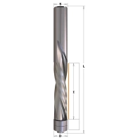 CMT Frez spiralny z dolnym łożyskiem fi 6,35 mm S 6 mm POZYTYW 191.064.11B