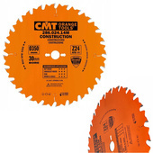 CMT Piła tarcza budowlana do cięcia drewna 350x30 mm 24 Zębów 286.024.14M