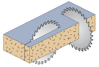 CMT Piła tarcza do płyty laminowanej OSB 220x30 mm 64Z 281.064.09M