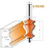 CMT Frez trzpieniowy kształtowy + łożysko fi 27,0mm trzpień 12,7mm 855.902.11