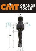 CMT WIERTŁO Z GWINTEM 6/40/55/M10/11x4 339.060.12