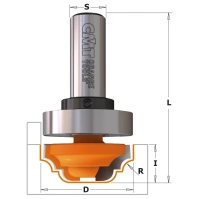 CMT Frez profilowy z łożyskiem fi 31,7x58 mm S12,7 R4,0 Z2 RH 848.817.11B