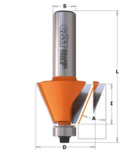 CMT Frez do ukosowania fi 19x54,9 mm S=8 A=15 Z2 RH 936.130.11