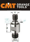 CMT ADAPTER Z TRZPIENIEM M10/11x4/15 506.150.02