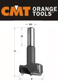 CMT WIERTŁO PUSZKOWE 55/70/10X26 369.550.11