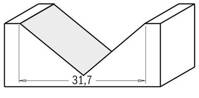 CMT 915.095.11 FREZ BRUZDUJĄCY D=9,5 I=12,7 A=90