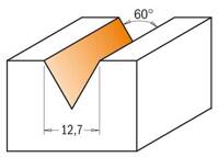 CMT 958.001.11 FREZ LITERUJĄCY CMT D=12,7 A=60 S=8