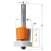 CMT Frez do obcinania laminatu fi 12,7 mm S=8 mm Z2 RH 907.128.11