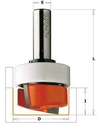 CMT Frez do płaszczyzn 19 mm trzpień 12,7 mm RH + łożysko Z2  852.501.11B