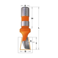 CMT Frez do połączeń jaskółczy ogon 14x60 mm 12 mm Z1 RH 522.140.11