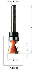 CMT Frez do połączeń jaskółczy ogon ŁOŻYSKO 8,73 S6,35 mm Z2 RH 818.087.11B