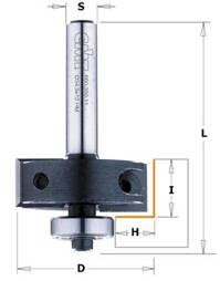 CMT Frez do wręgów fi 34,9x55 mm S=8 mm Z2 RH 660.350.11