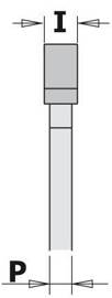 CMT Frez piłkowy rowkujący z łożyskiem 1,6x47,6mm S=6,35mm 822.316.11A