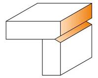 CMT Frez trymujący rowkujący 19x67 mm Trzpień 6,35 mm Z2 RH 853.001.11