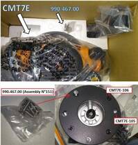 CMT Orange Tools Frezarka górnowrzecionowa 2400W CMT7E