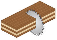 CMT Piła tarcza tnąca do drewna sklejki 136x20 mm 18Z 1 szt. K13618H