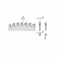 CMT Piła tarcza tnąca do materiałów laminowanych 250x30 mm 48Z 287.648.10M