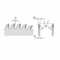 CMT Piła tarcza tnąca do paneli laminowanych 250x30 mm 80Z 283.680.10M