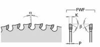 CMT Piła tarcza tnąca do stali INOX 250x30 mm 72Z Cermet 226.572.10M