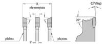 CMT Zestaw Frez do połączeń DADO 150 mm 230.520.06